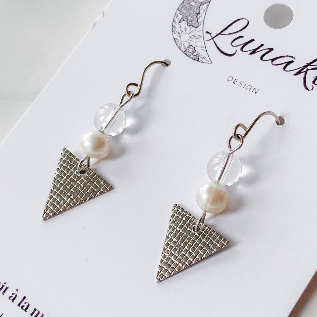 PERLIE | Boucles d'oreilles en pierres naturelles